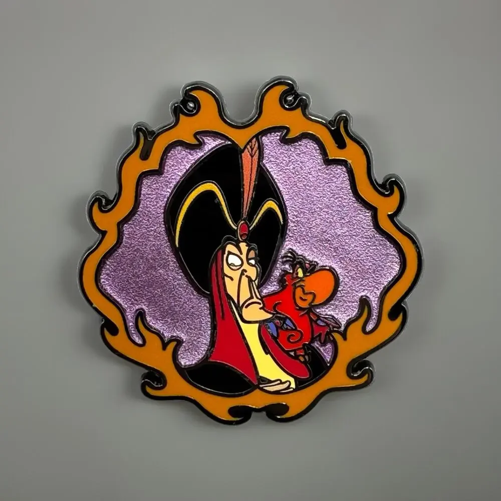 Disney Villains & Sidekicks Blind Pins New Open Box- JAFAR & IAGO Aladdin